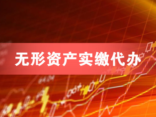 南沙无形资产实缴资本代办